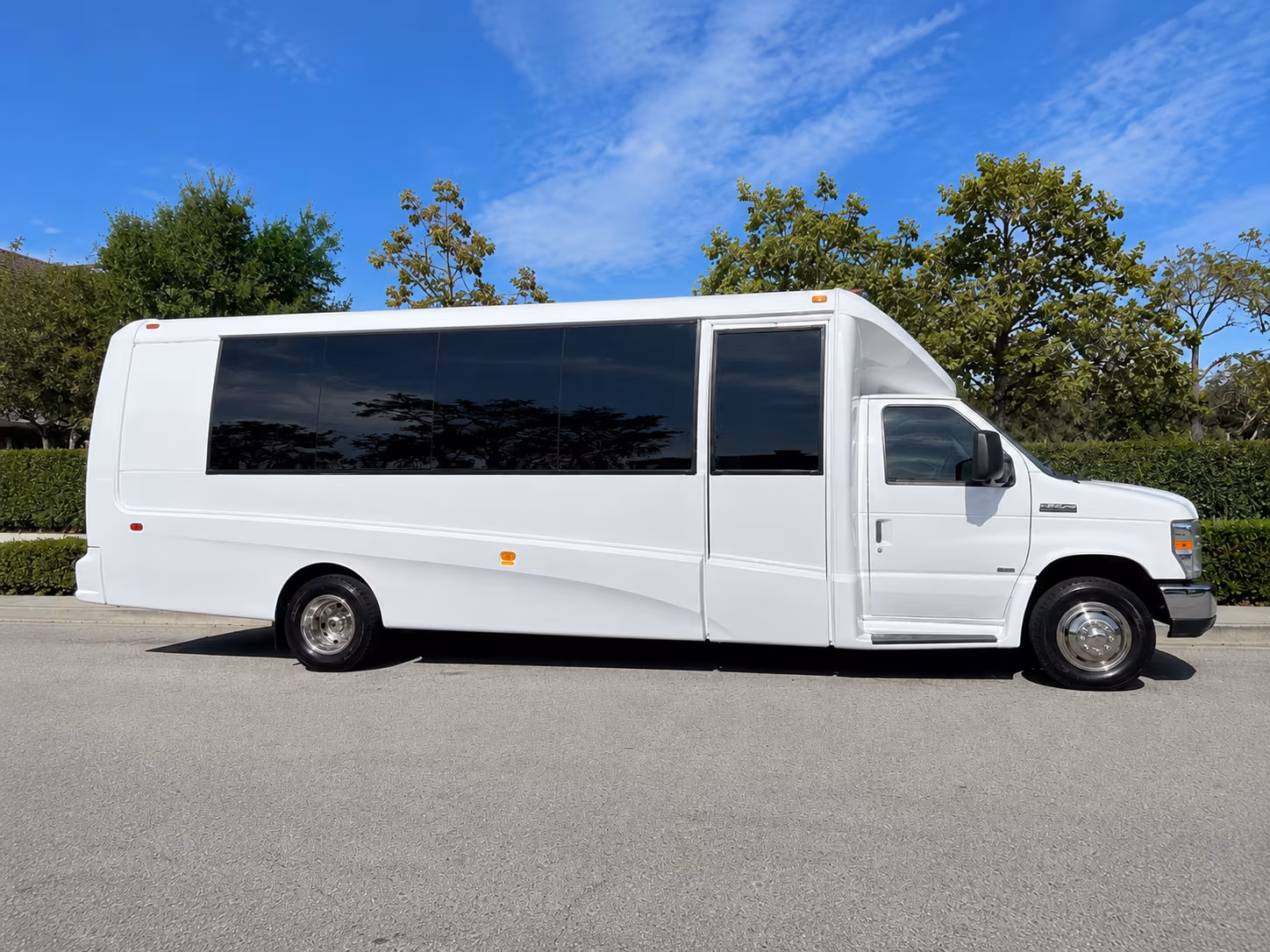 Pearland Airport Shuttle & Transportation party bus interior