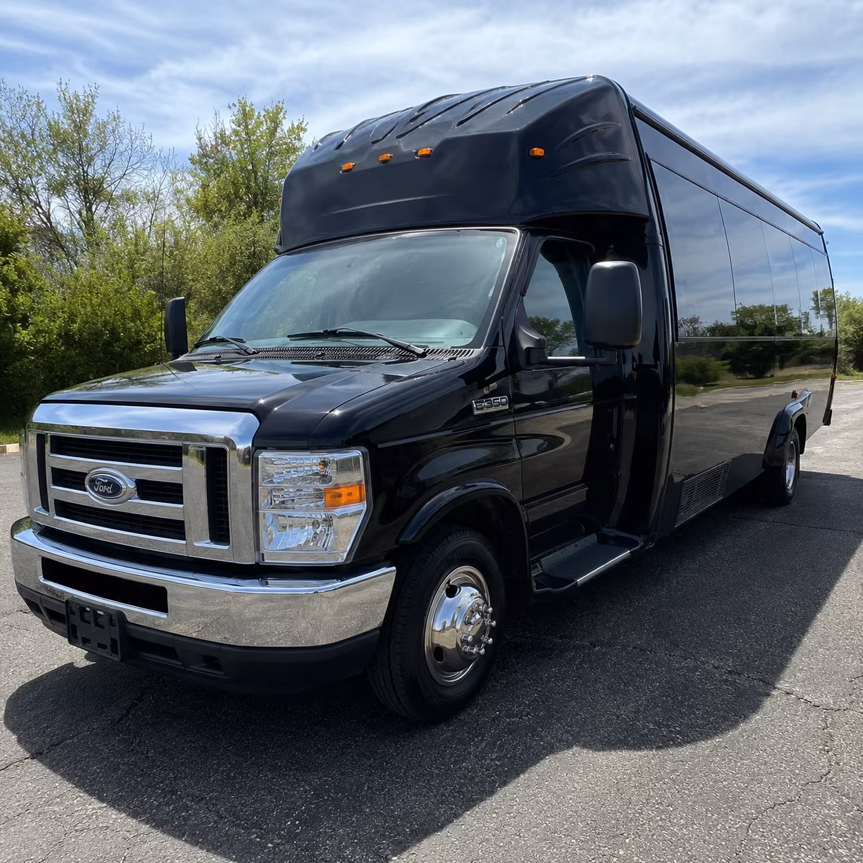 Pearland Concert & Music Festival Transportation party bus exterior