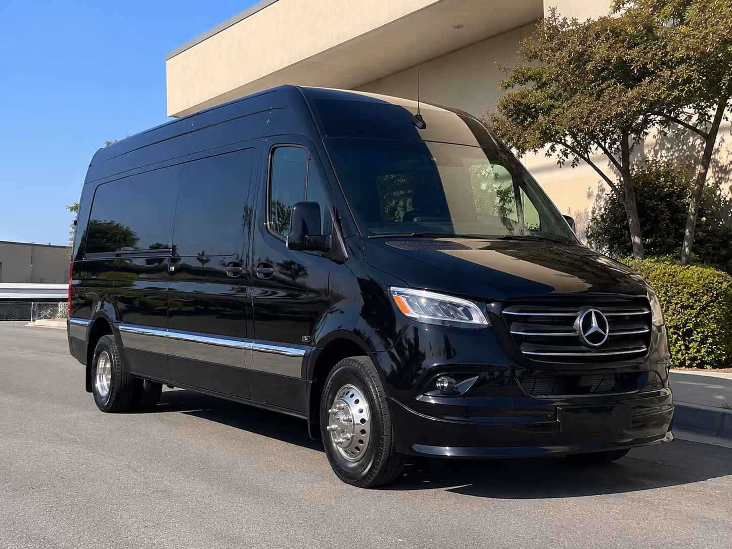 Pearland Corporate Transportation party bus exterior