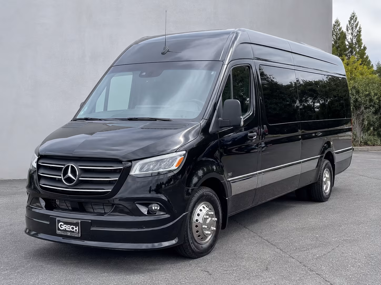 Pearland School Event Transportation party bus exterior