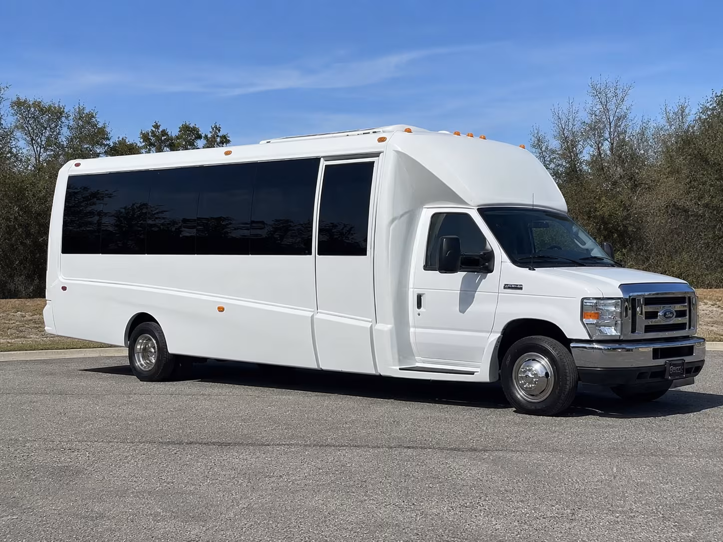 Pearland Wedding Transportation onboard seating