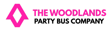 the woodlands party bus company logo